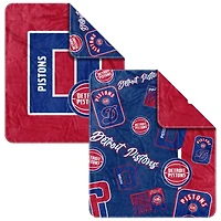 Detroit Pistons 50 x 60 Dream Weave Throw Blanket