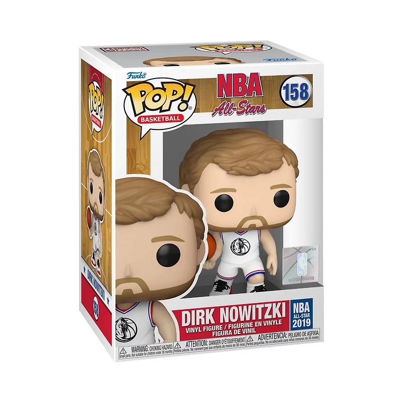 Dirk Nowitzki 2019 NBA All-Star Game 158 Funko Pop Vinyl Figure