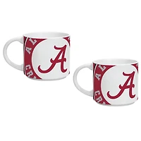 Falls Alabama Crimson Tide Two Pack 14oz Stackable Mug Set