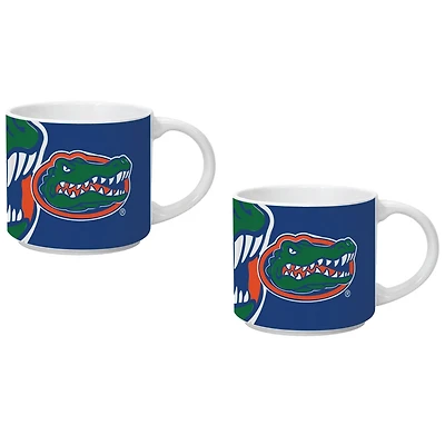 Falls Florida Gators Two Pack 14oz Stackable Mug Set