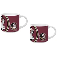 Falls Florida State Seminoles Two Pack 14oz Stackable Mug Set
