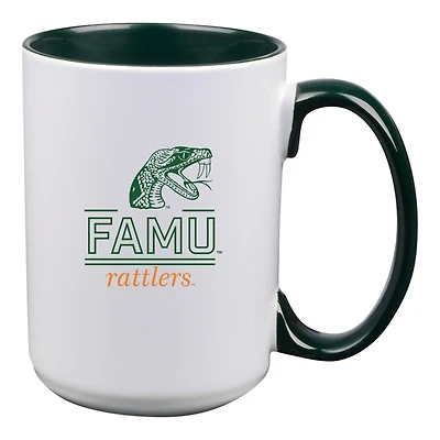 Florida AM Rattlers 15oz Classic Crew Inner Color Ceramic Mug