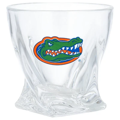 Florida Gators 11oz Logo Curved Rocks Glass