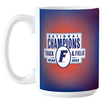 Florida Gators 2023 NCAA Mens Outdoor Track Field National Champions 15oz Sublimated Mug