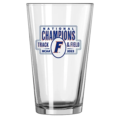 Florida Gators 2023 NCAA Mens Outdoor Track  Field National Champions 16oz Pint Glass