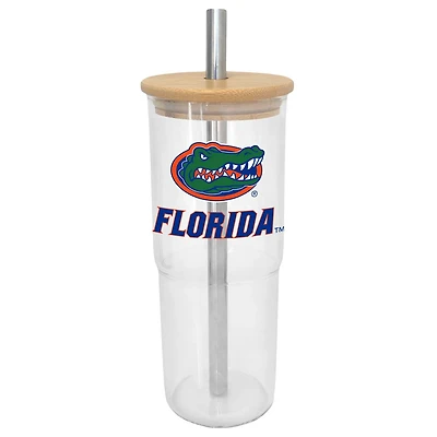 Florida Gators 24oz Glass Tumbler
