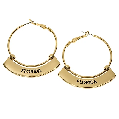 Florida Gators Weller Hoop Earrings