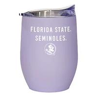 Florida State Seminoles 16oz Lavender Soft Touch Curved Tumbler