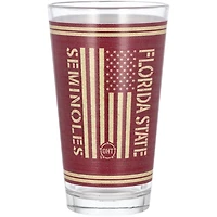 Florida State Seminoles 16oz OHT Military Appreciation Pint Glass