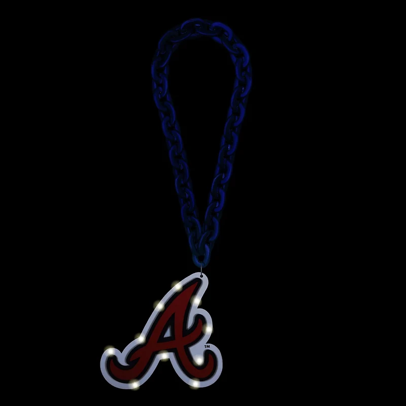 FOCO Atlanta Braves Light Up Big Logo Fan Chain