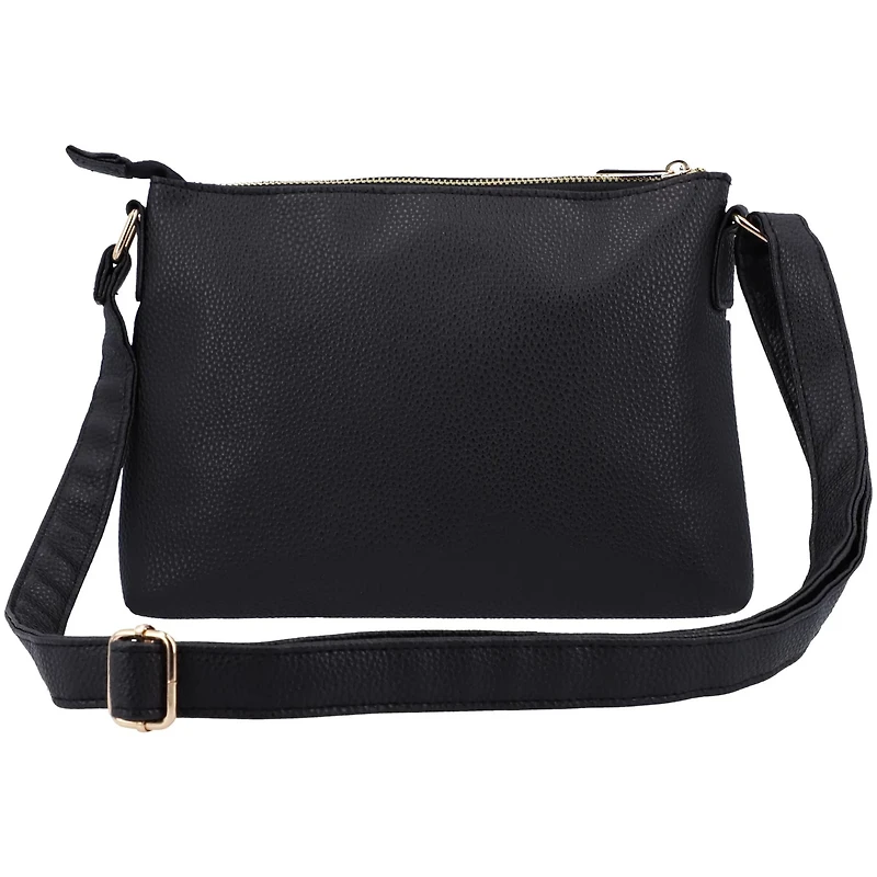 FOCO Brooklyn Nets Logo Script Crossbody Handbag