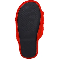 FOCO Nebraska Huskers Script Cross Slide Slippers