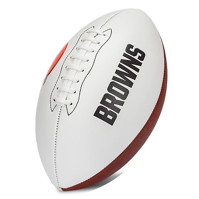 Franklin Cleveland Browns Official Size Autograph Football