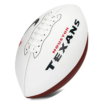 Franklin Houston Texans Official Size Autograph Football