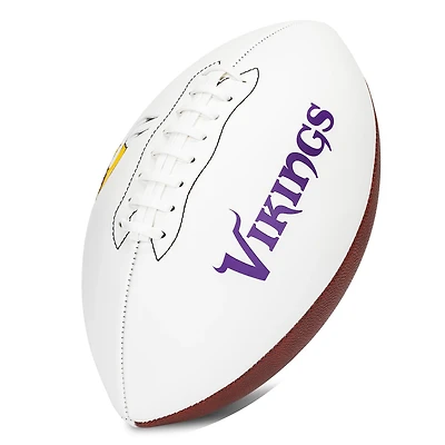 Franklin Minnesota Vikings Official Size Autograph Football