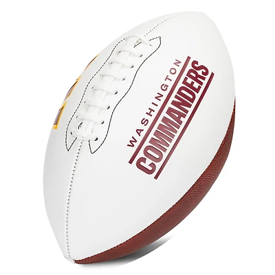 Franklin Washington Commanders Official Size Autograph Football