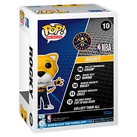 Funko Denver Nuggets Pop Rocky 10 Vinyl Figure