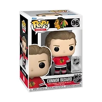 Funko Pop Chicago Blackhawks 96 Connor Bedard Vinyl Figure