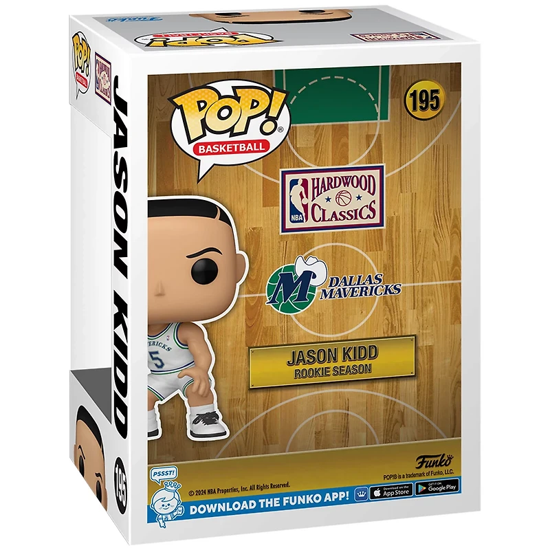 Funko Pop Dallas Mavericks 195 Jason Kidd Vinyl Figure