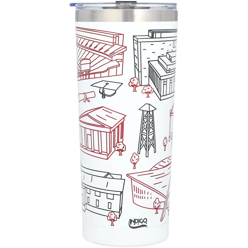 Georgia Bulldogs 24oz Campus Tumbler
