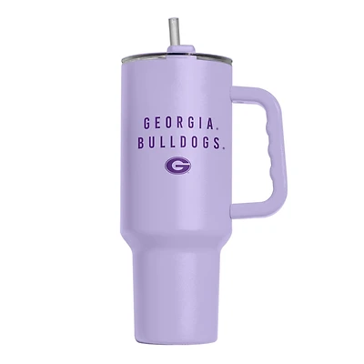 Georgia Bulldogs 40oz Lavender Soft Touch Tumbler