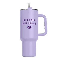 Georgia Bulldogs 40oz Lavender Soft Touch Tumbler