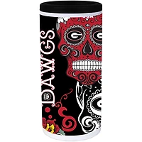 Georgia Bulldogs Dia Stainless Steel 12oz Slim Can Cooler