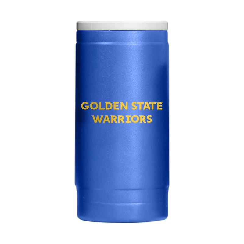 Golden State Warriors 12oz Flipside Powdercoat Slim Can Cooler