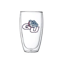 Gonzaga Bulldogs 15oz Double Wall Thermo Glass