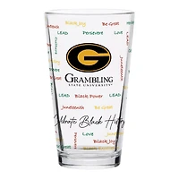 Grambling Tigers 16oz Pint Glass