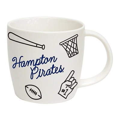 Hampton Pirates 18oz Playmaker Mug