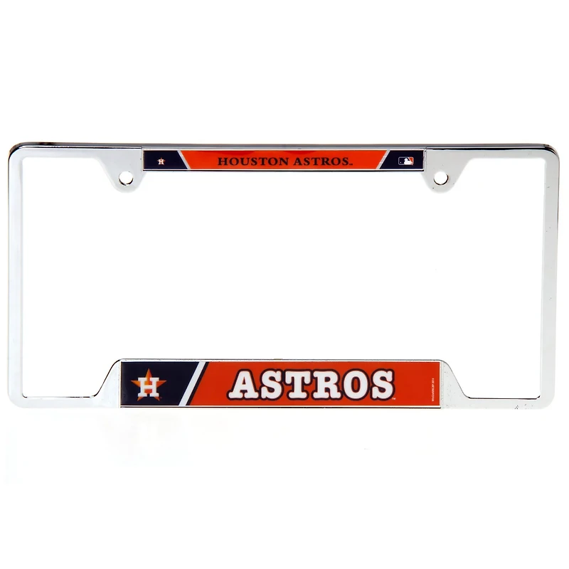 Houston Astros WinCraft Metal License Plate Frame