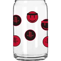 Houston Rockets 16oz Smiley Can Glass
