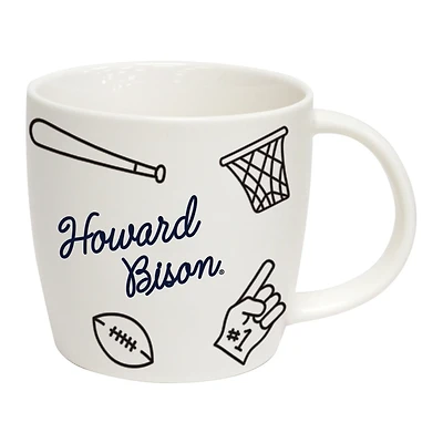 Howard Bison 18oz Playmaker Mug