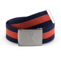 Illinois Fighting Illini Fabric Belt