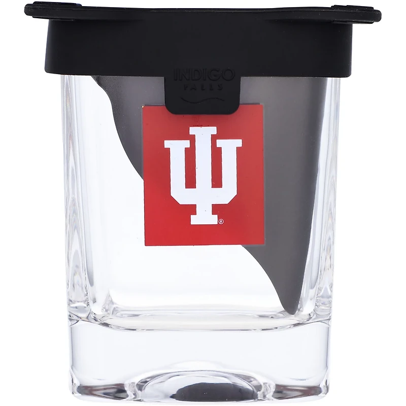 Indiana Hoosiers 10oz Ice Wedge Glass