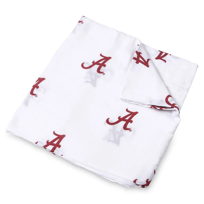 Infant Alabama Crimson Tide 47'' x 47'' Muslin Swaddle Blanket