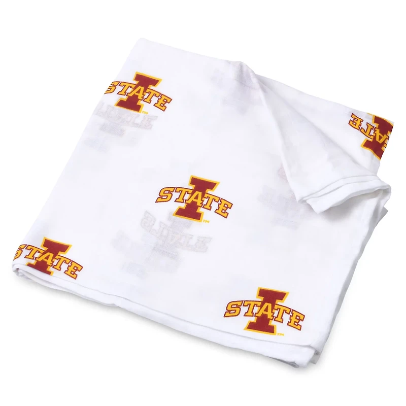 Infant Iowa State Cyclones 47'' x 47'' Muslin Swaddle Blanket