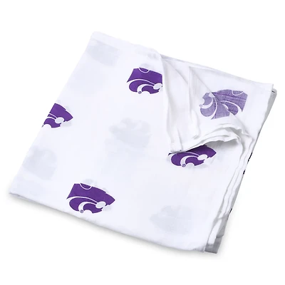 Infant Kansas State Wildcats 47'' x 47'' Muslin Swaddle Blanket