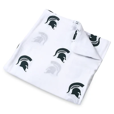 Infant Michigan State Spartans 47'' x 47'' Muslin Swaddle Blanket