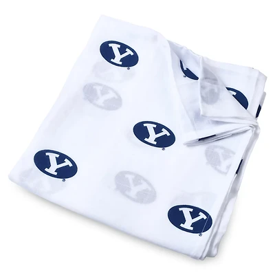 Infant Three Little Anchors BYU Cougars 47'' x 47'' Muslin Swaddle Blanket