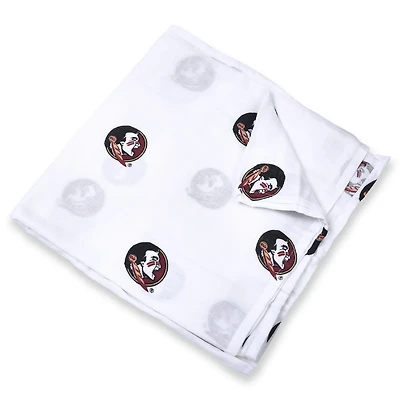 Infant Three Little Anchors Florida State Seminoles 47'' x 47'' Muslin Swaddle Blanket