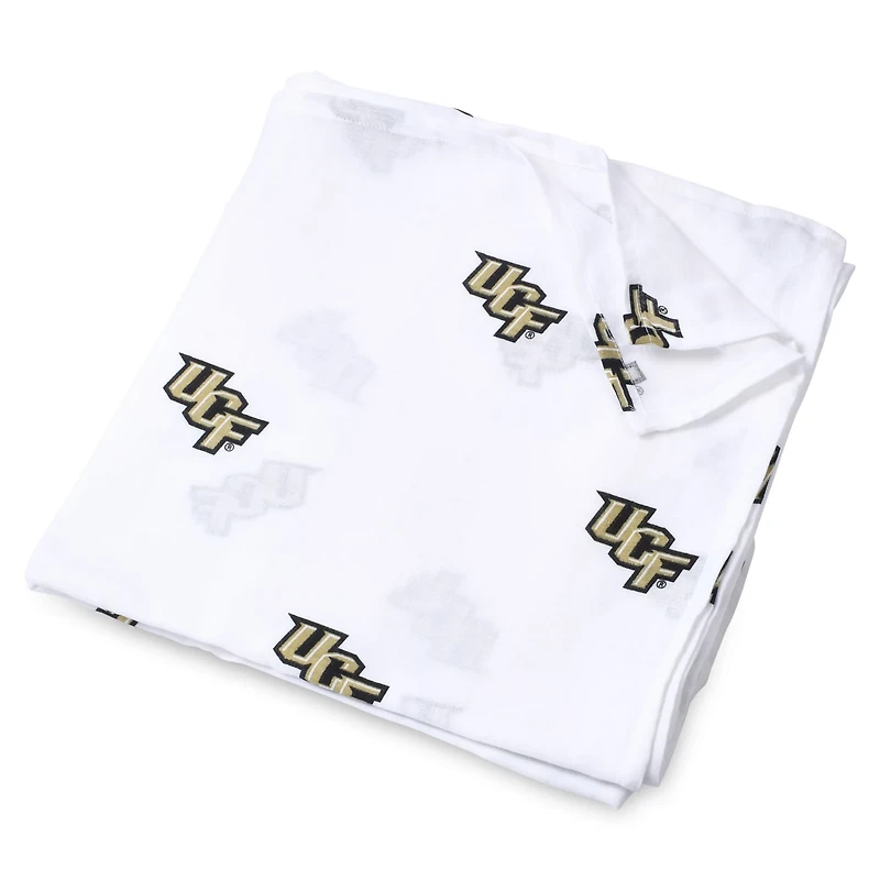 Infant Three Little Anchors UCF Knights 47'' x 47'' Muslin Swaddle Blanket