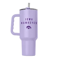 Iowa Hawkeyes 40oz Lavender Soft Touch Tumbler