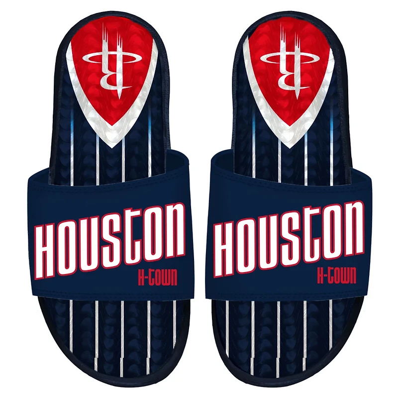 ISlide Houston Rockets 2022 23 City Edition Gel Slide Sandals