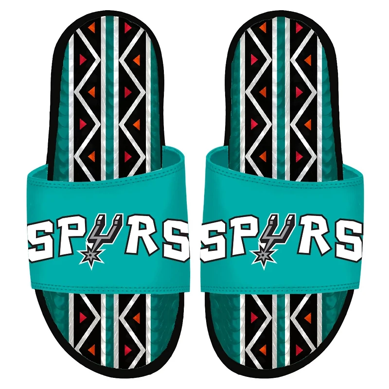 ISlide San Antonio Spurs 2022 23 City Edition Gel Slide Sandals