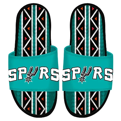ISlide San Antonio Spurs 2022 23 City Edition Gel Slide Sandals