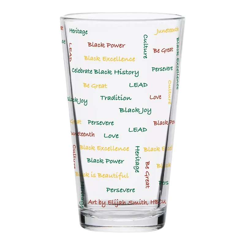 Jackson State Tigers 16oz Pint Glass