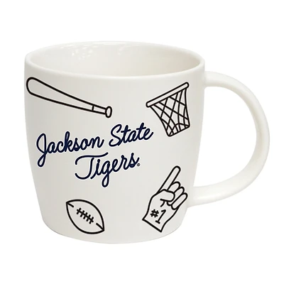 Jackson State Tigers 18oz Playmaker Mug