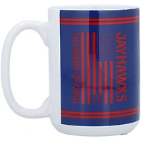 Kansas Jayhawks 15oz OHT Military Appreciation Mug